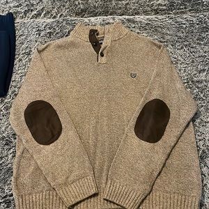 Button color pullover sweater like new xxl